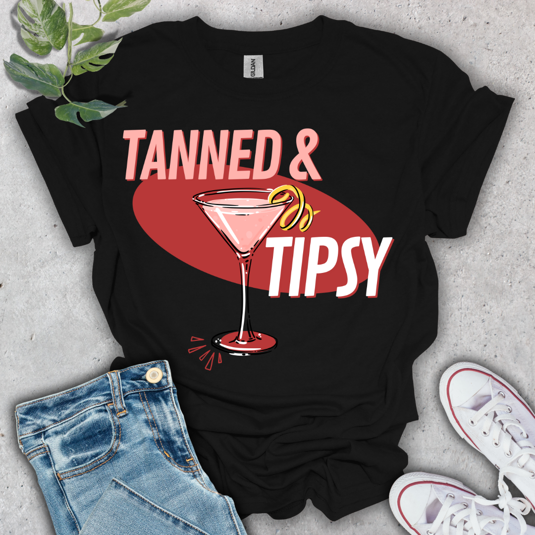Tanned & Tipsy T-Shirt