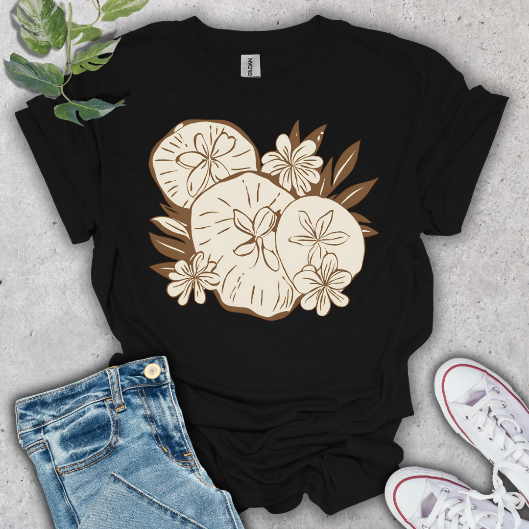 Floral Sand Dollars T-Shirt