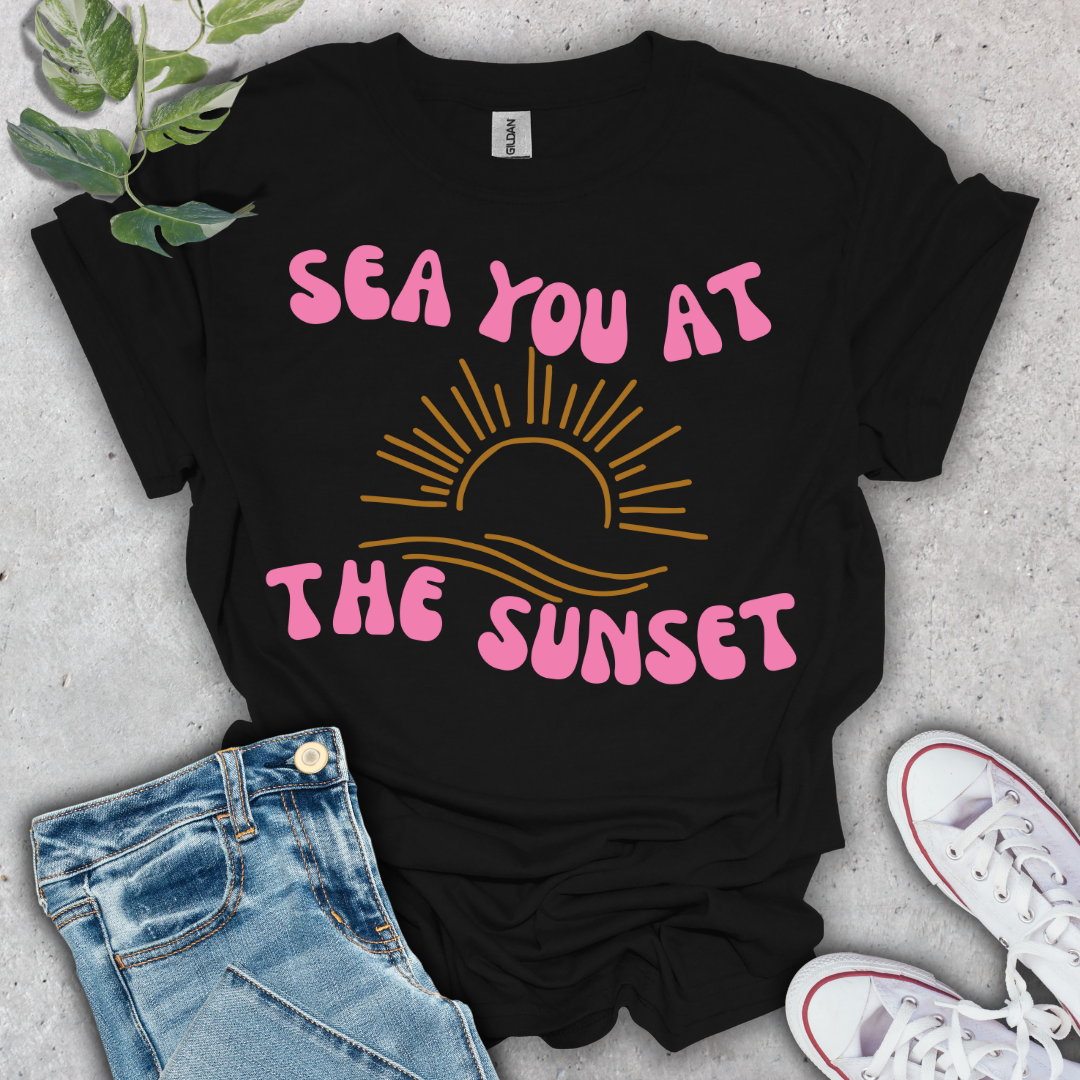 Sea You at the Sunset T-Shirt