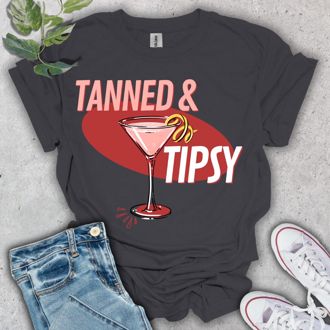 Tanned & Tipsy T-Shirt