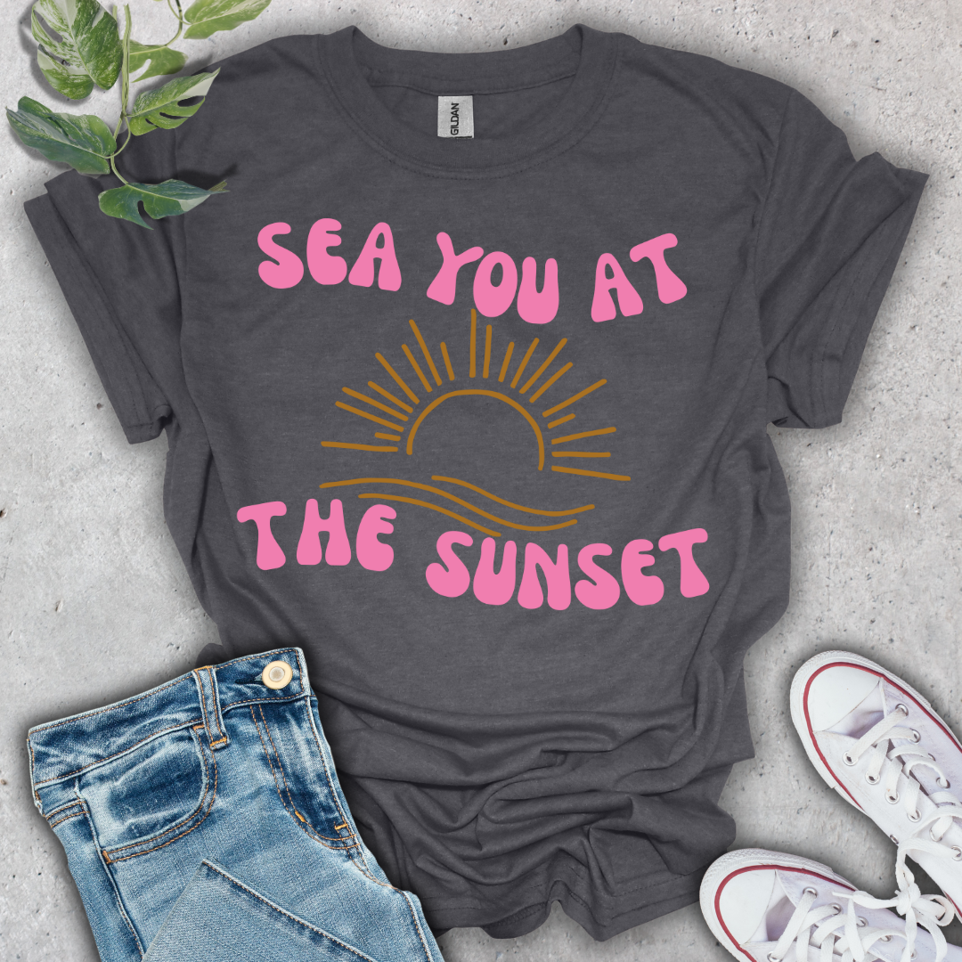 Sea You at the Sunset T-Shirt