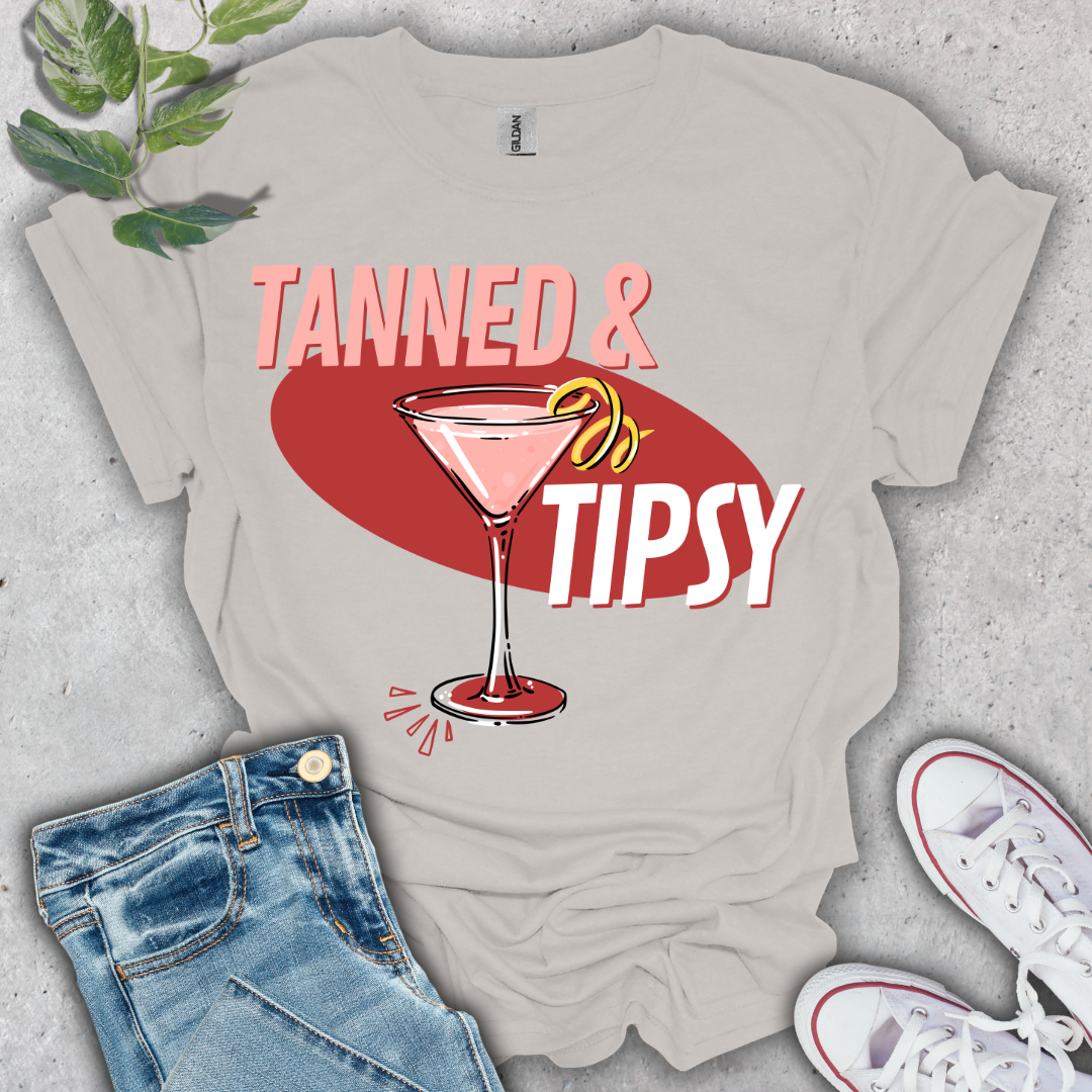 Tanned & Tipsy T-Shirt