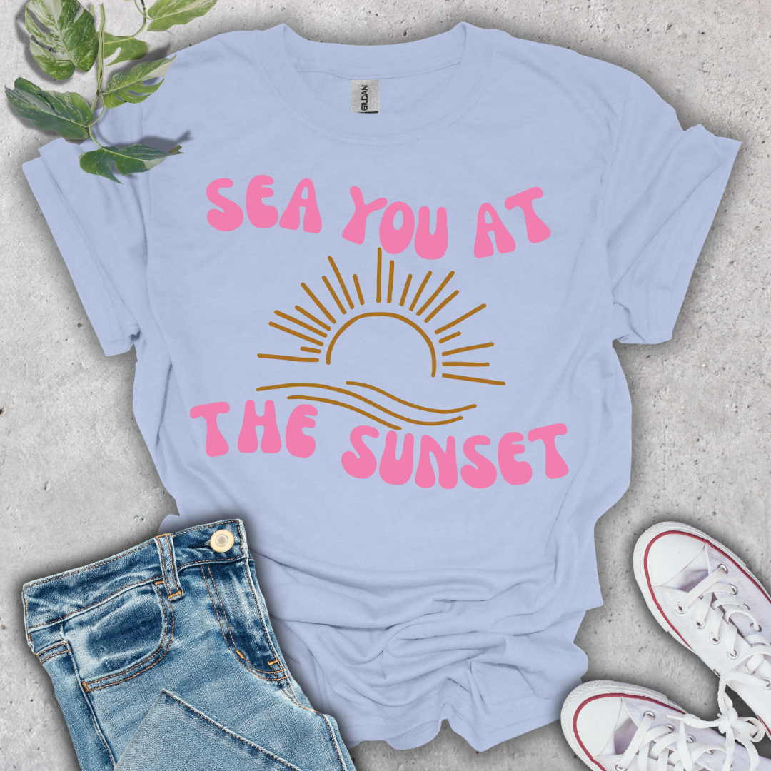 Sea You at the Sunset T-Shirt