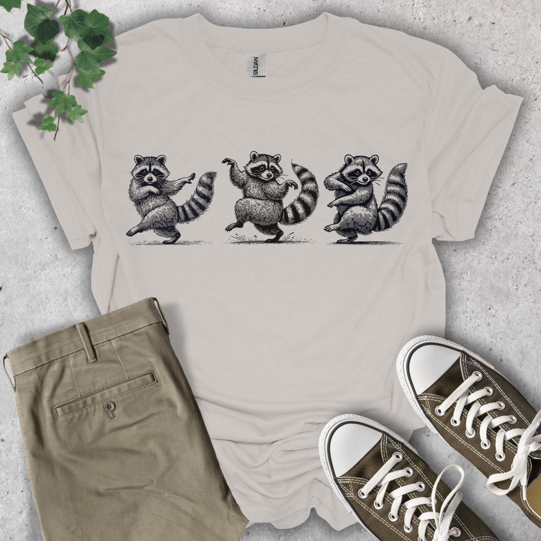 Groovy Raccoons T-Shirt