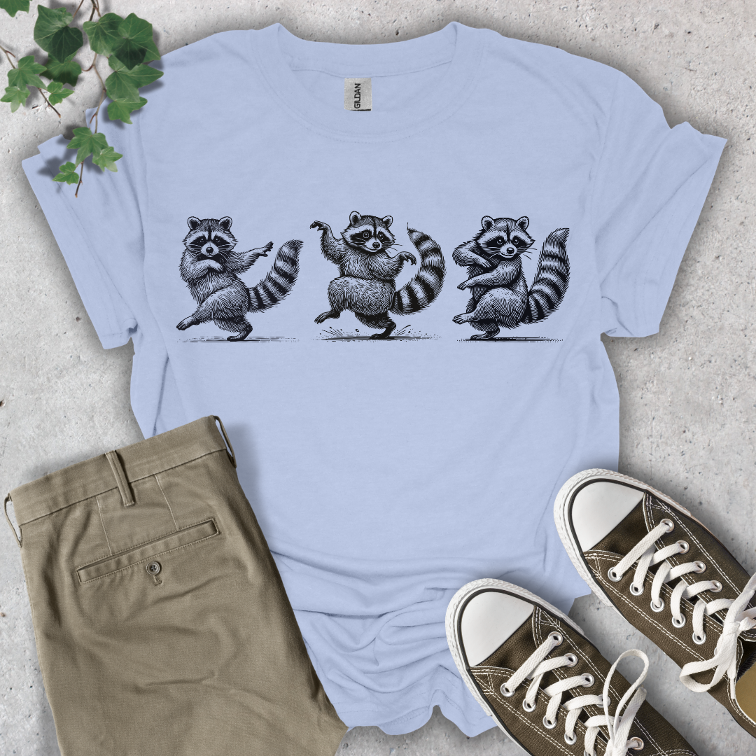 Groovy Raccoons T-Shirt