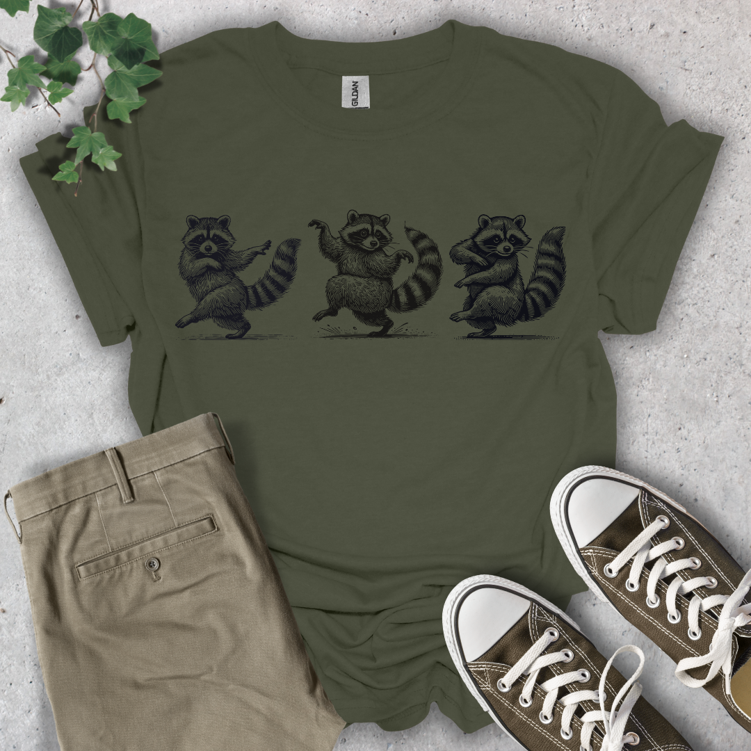 Groovy Raccoons T-Shirt