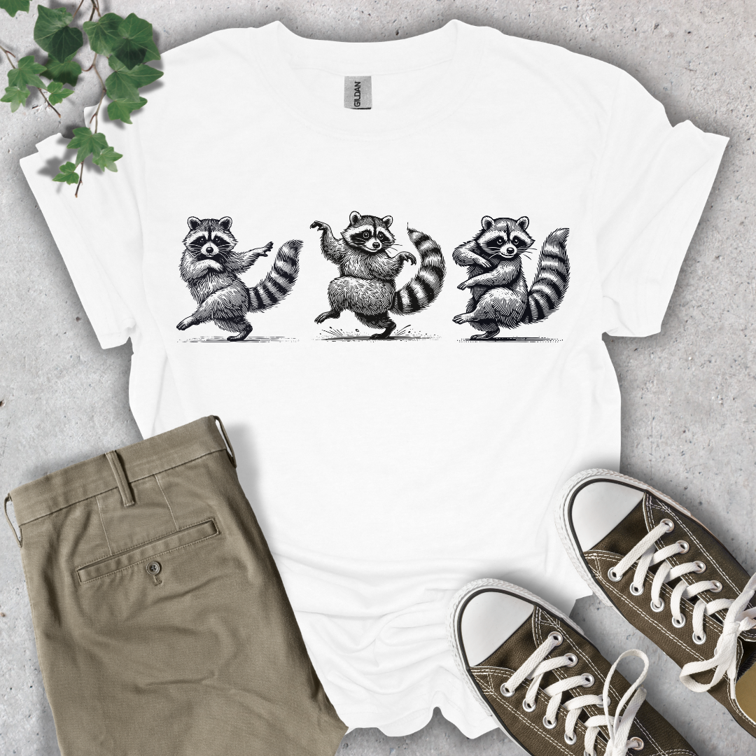 Groovy Raccoons T-Shirt