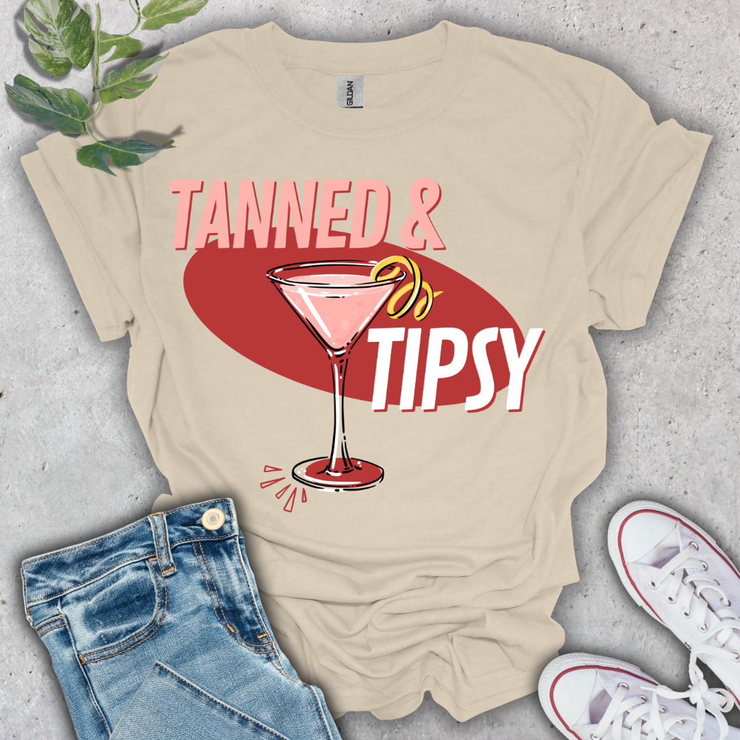 Tanned & Tipsy T-Shirt