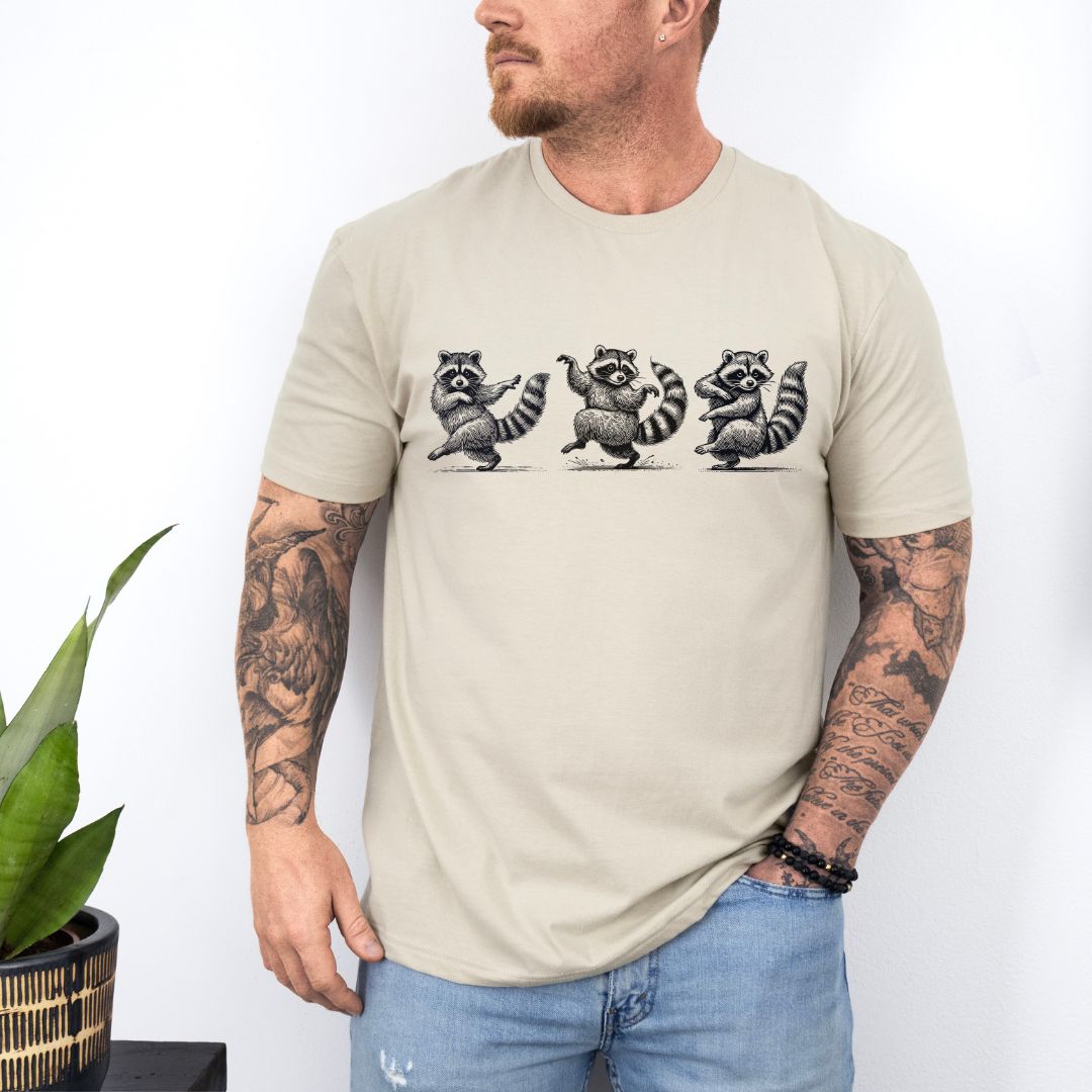 Groovy Raccoons T-Shirt