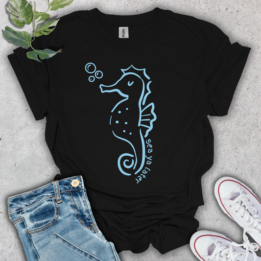 Bubbly Seahorse T-Shirt