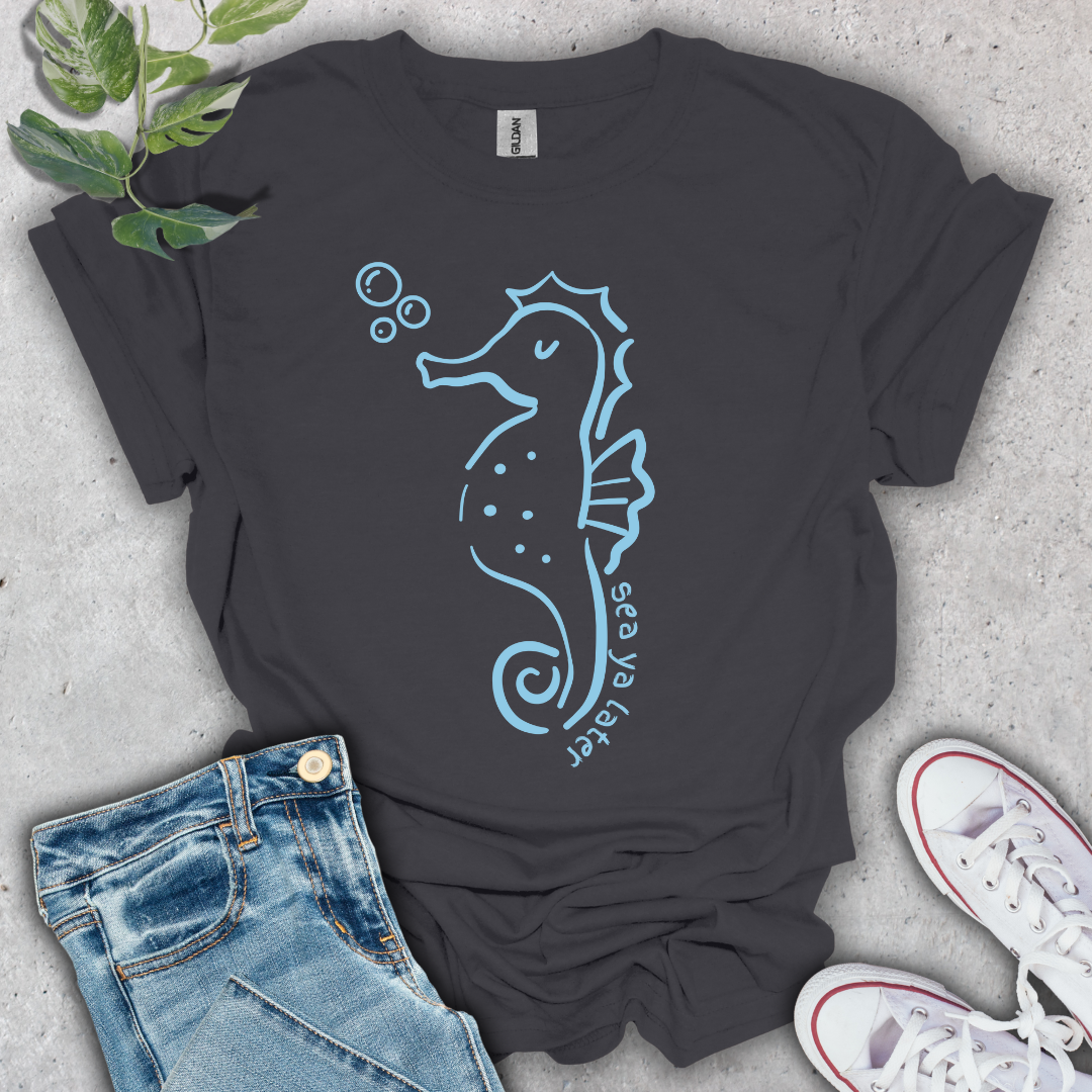 Bubbly Seahorse T-Shirt