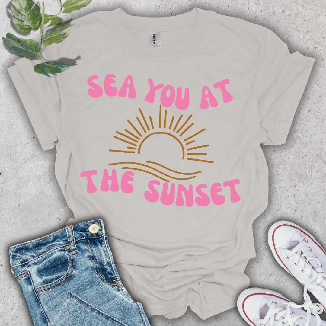 Sea You at the Sunset T-Shirt