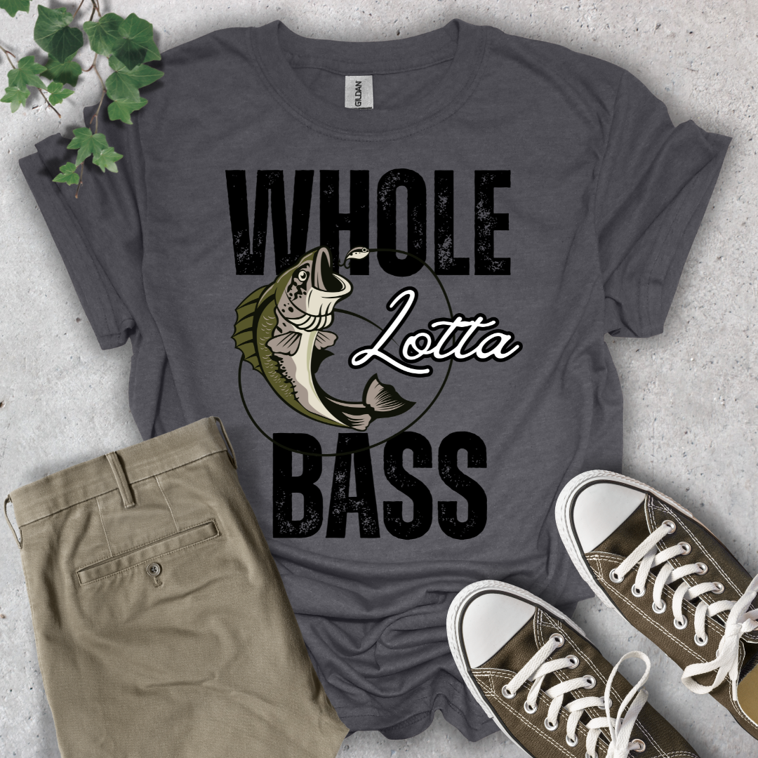 Whole Lotta Bass Distressed T-Shirt