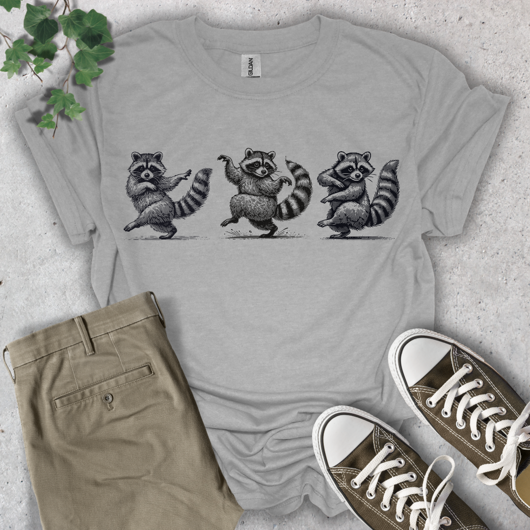 Groovy Raccoons T-Shirt