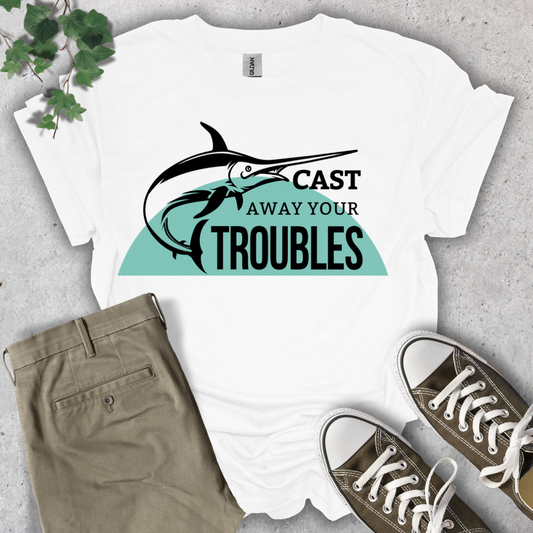 Cast Away Your Troubles T-Shirt
