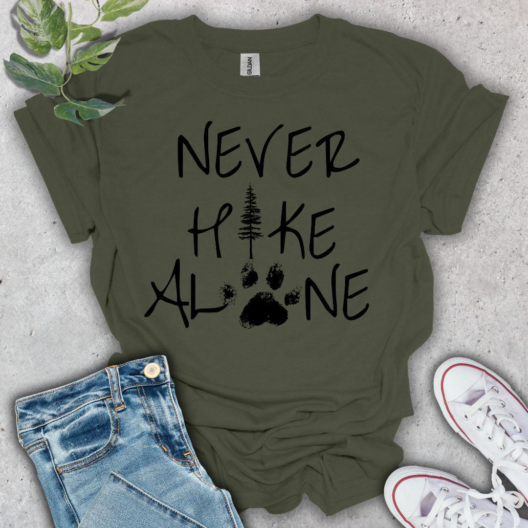 Never Hike Alone T-Shirt