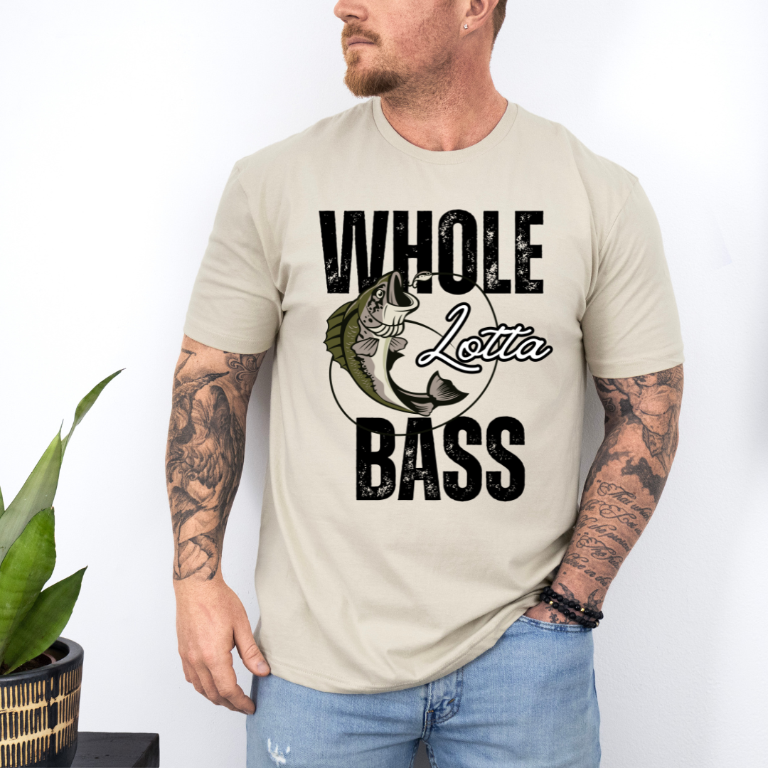Whole Lotta Bass Distressed T-Shirt