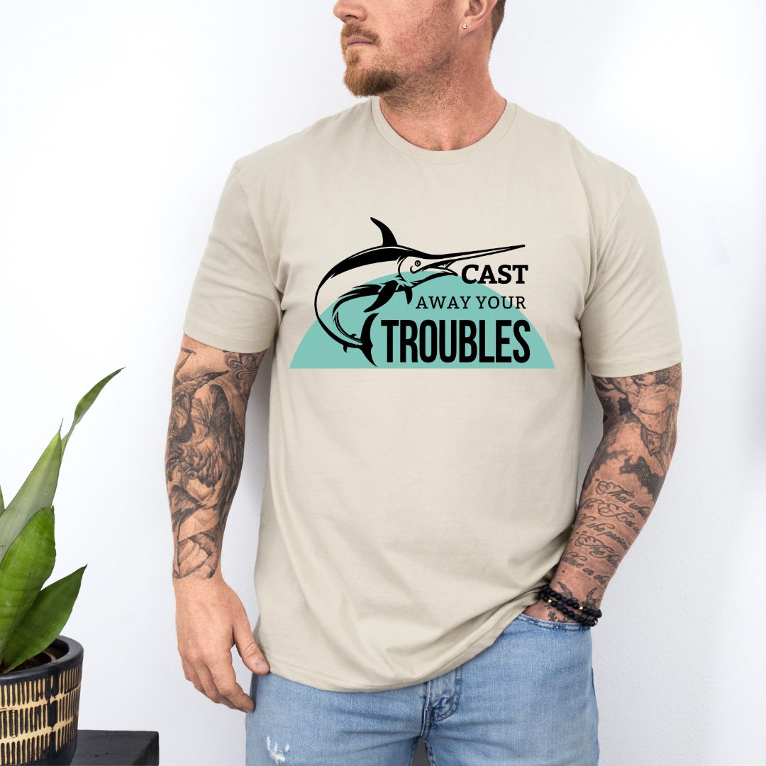 Cast Away Your Troubles T-Shirt