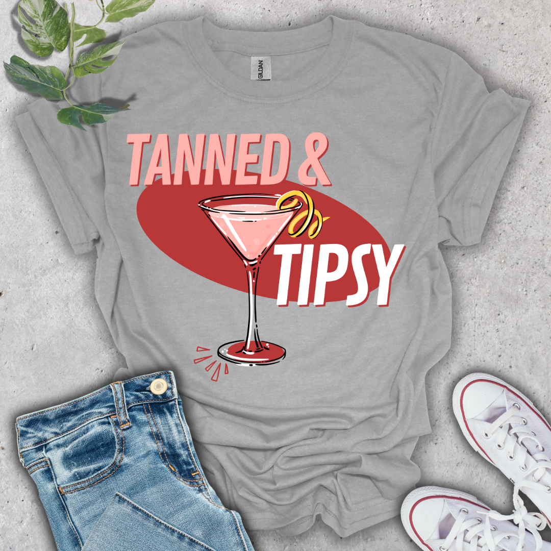 Tanned & Tipsy T-Shirt