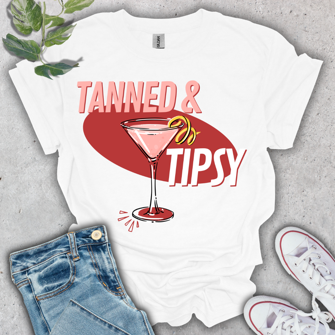 Tanned & Tipsy T-Shirt