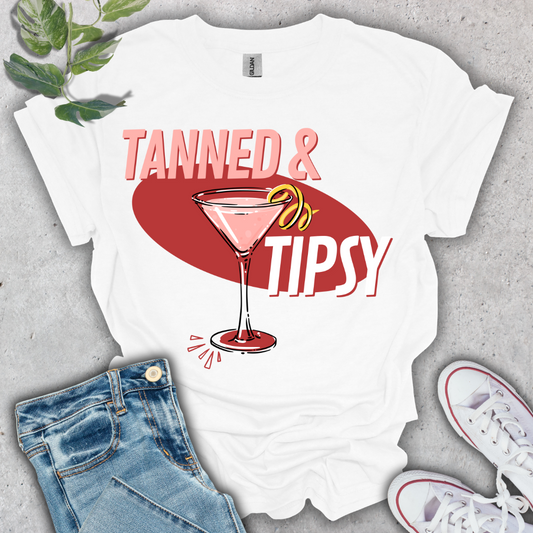 Tanned & Tipsy T-Shirt